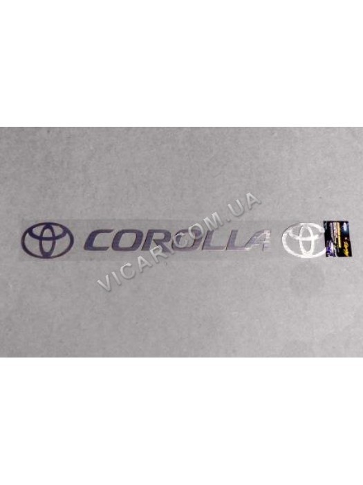 Наклейка на стекло Corolla